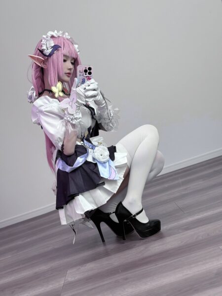 幼愛youmeko 崩坏3 爱莉希雅女仆装