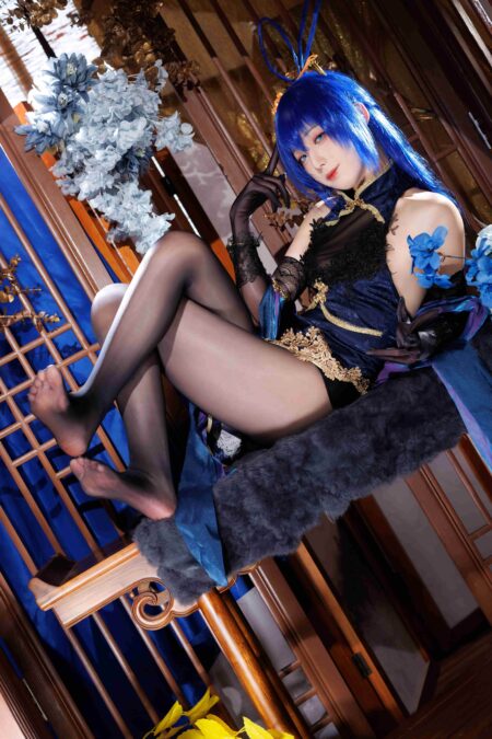 封疆疆 – 花园旗袍