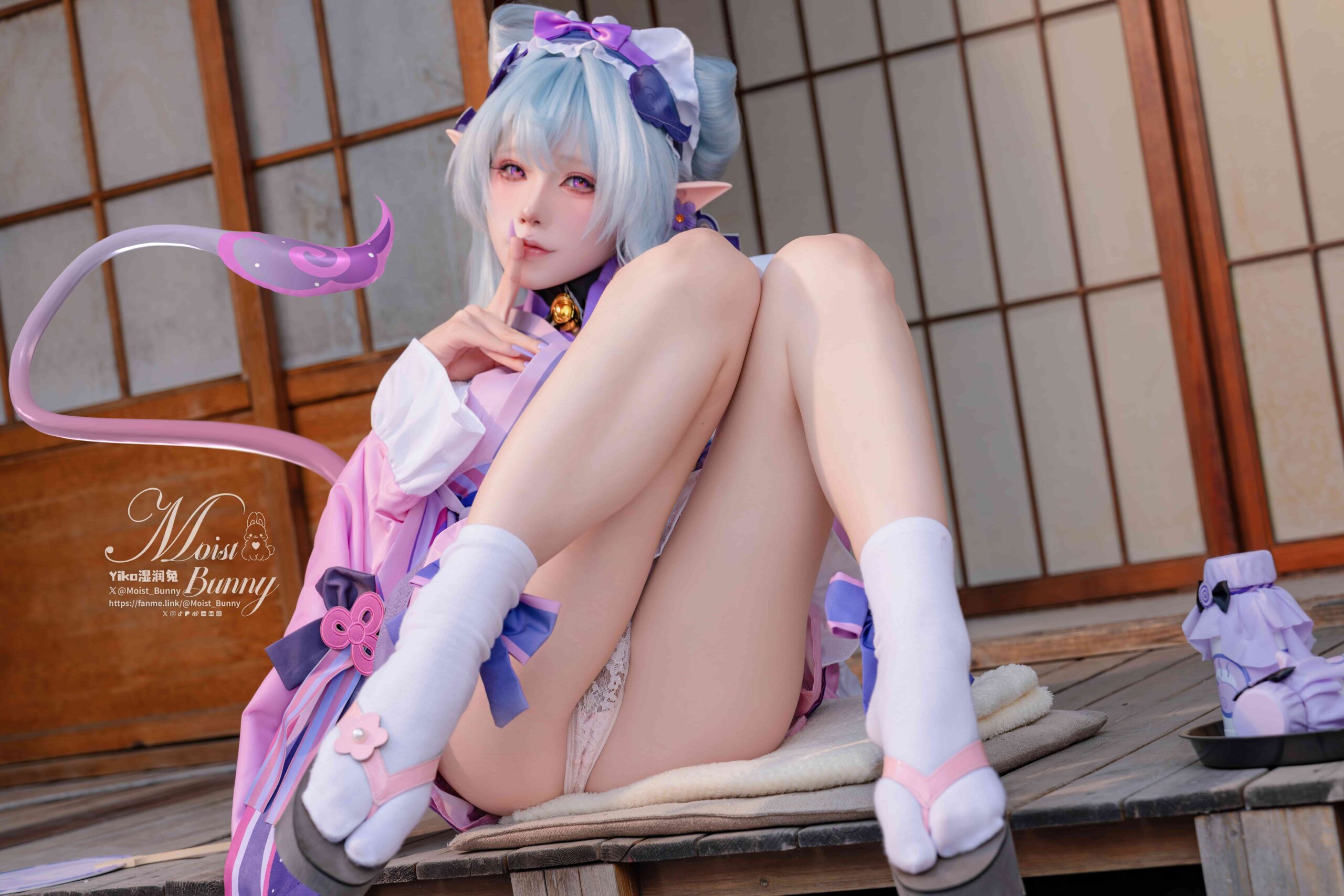 Yiko湿润兔 – 浮枕朝颜-梦见月瑞希