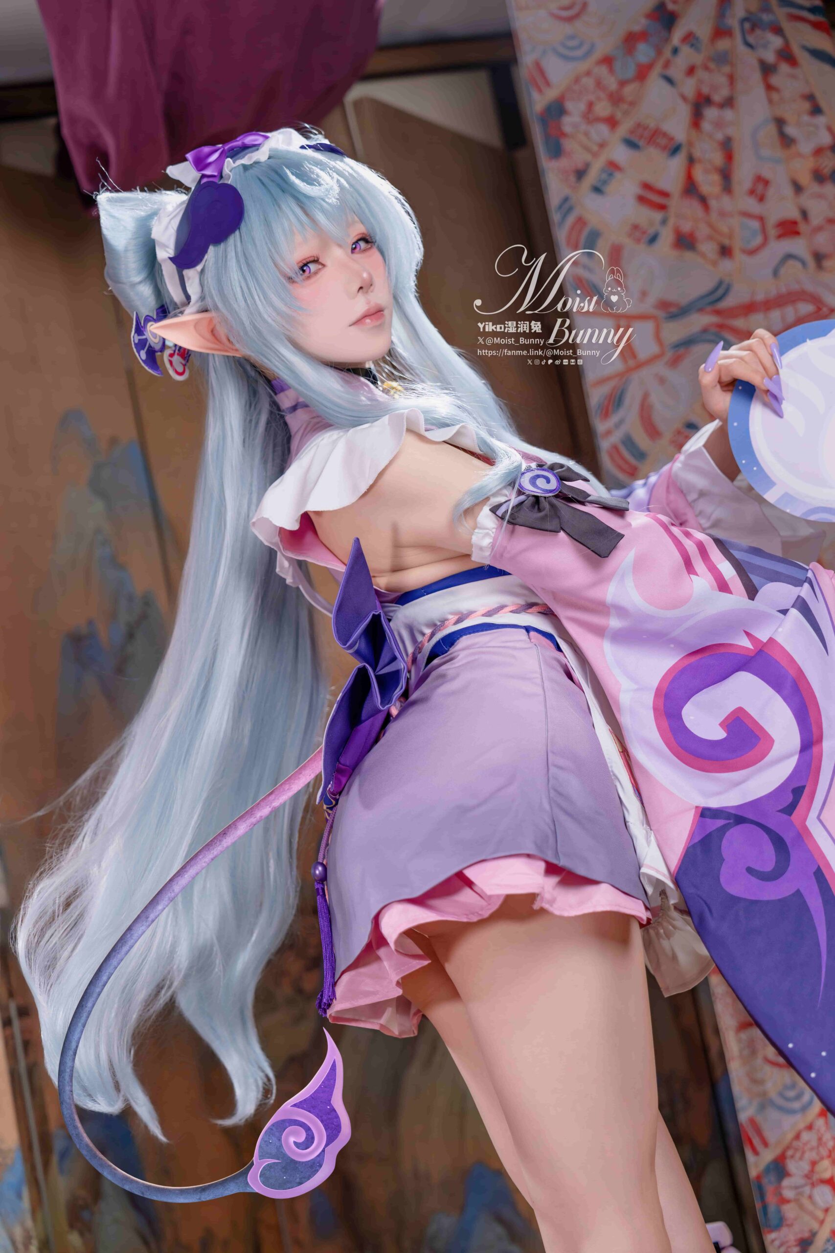 Yiko湿润兔 – 浮枕朝颜-梦见月瑞希