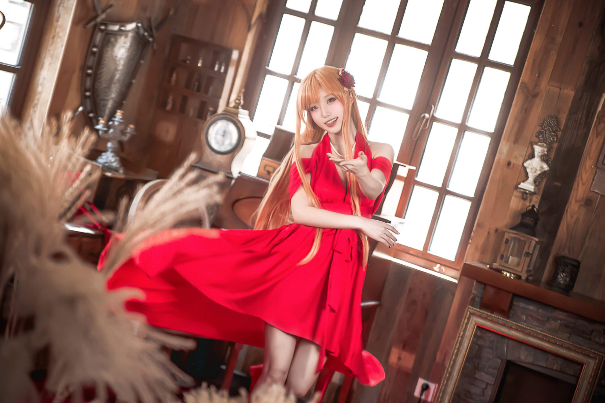 切切celia 刀剑神域 亚丝娜 礼服