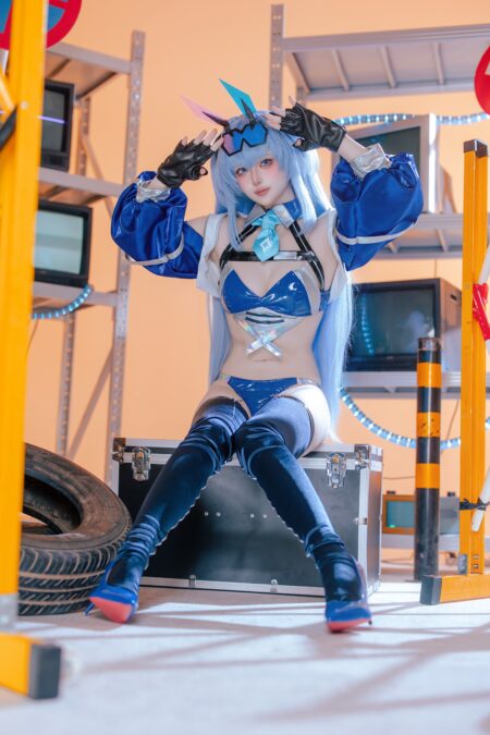 屿鱼 花园赛车服